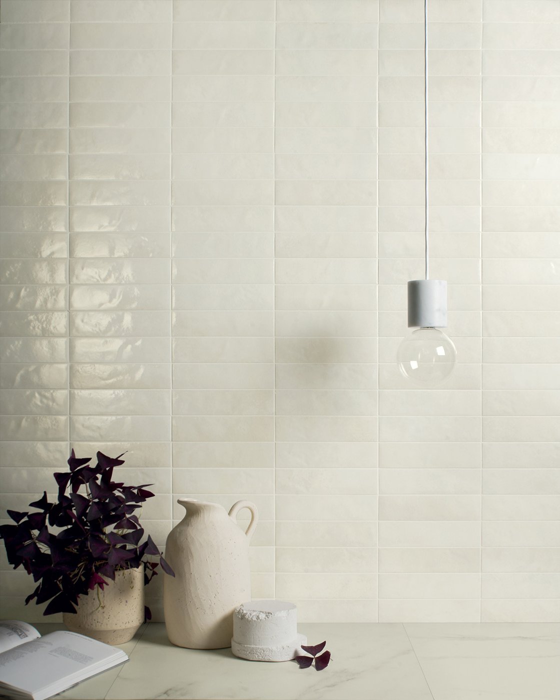 Lucent Glossy Porcelain Tile Subway Style 2.5x9.5" | 8 Colors - Tilevanity.com