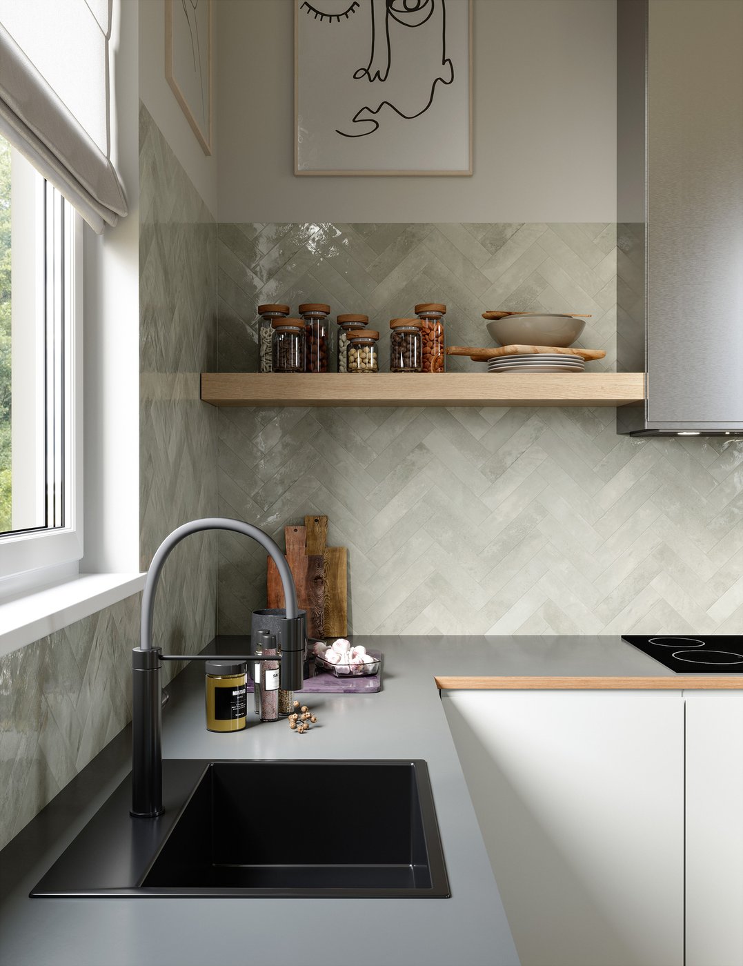 Lucent Glossy Porcelain Tile Subway Style 2.5x9.5" | 8 Colors - Tilevanity.com