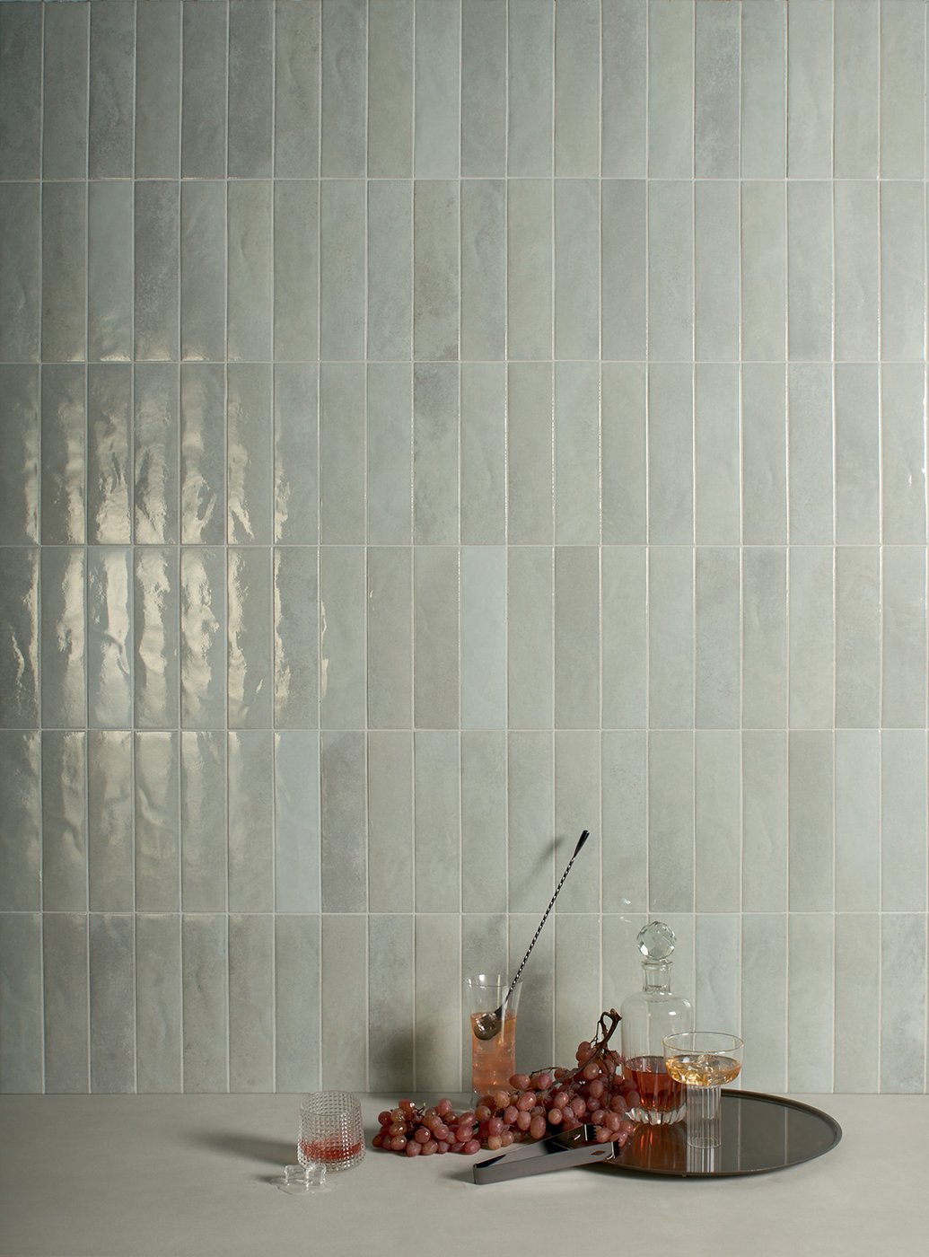 Lucent Glossy Porcelain Tile Subway Style 2.5x9.5" | 8 Colors - Tilevanity.com