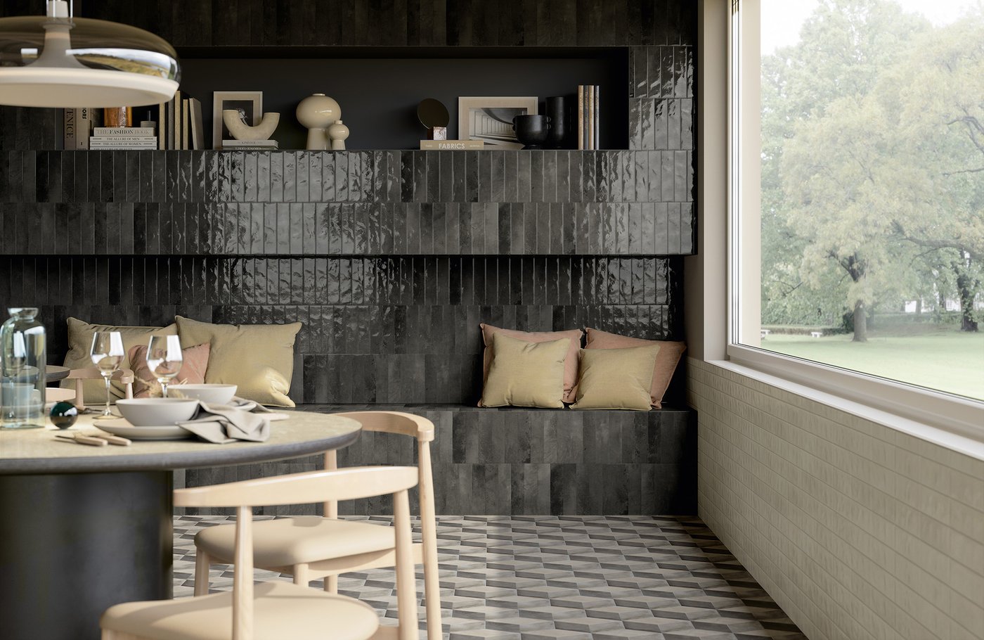 Lucent Glossy Porcelain Tile Subway Style 2.5x9.5" | 8 Colors - Tilevanity.com