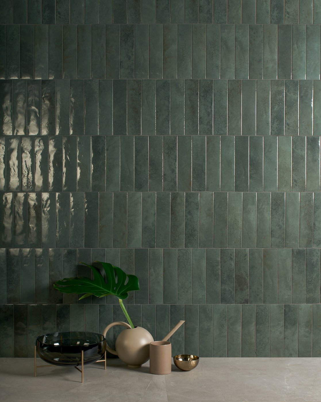 Lucent Glossy Porcelain Tile Subway Style 2.5x9.5" | 8 Colors - Tilevanity.com