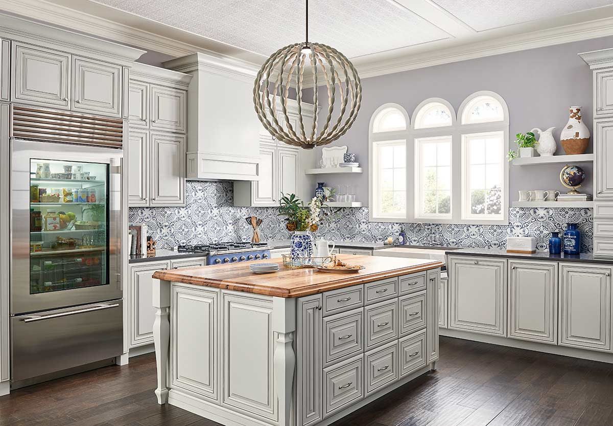 Faded Art Porcelain Tile 8x8" | 2 Colors