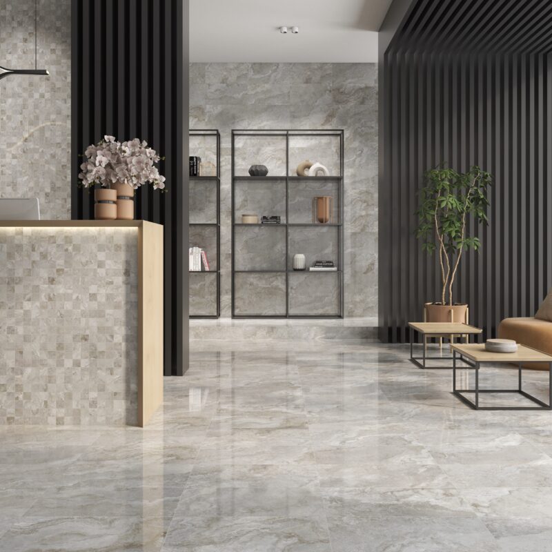Milano Porcelain Tile (White,Made in USA) (Gray, Made in Spain) - Tilevanity.com