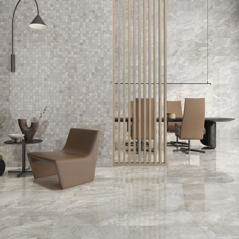 Milano Porcelain Tile (White,Made in USA) (Gray, Made in Spain) - Tilevanity.com
