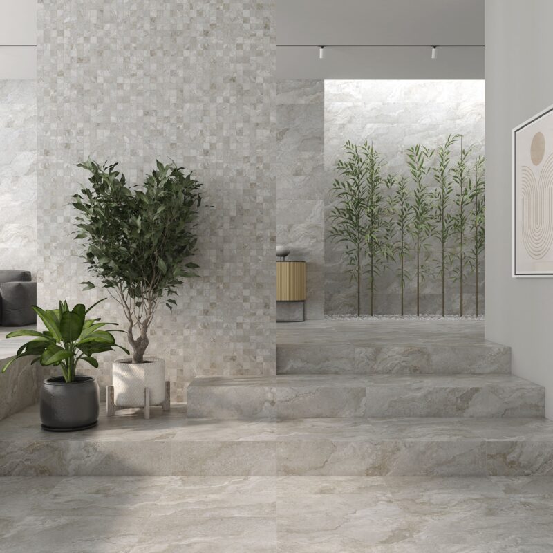 Milano Porcelain Tile (White,Made in USA) (Gray, Made in Spain) - Tilevanity.com