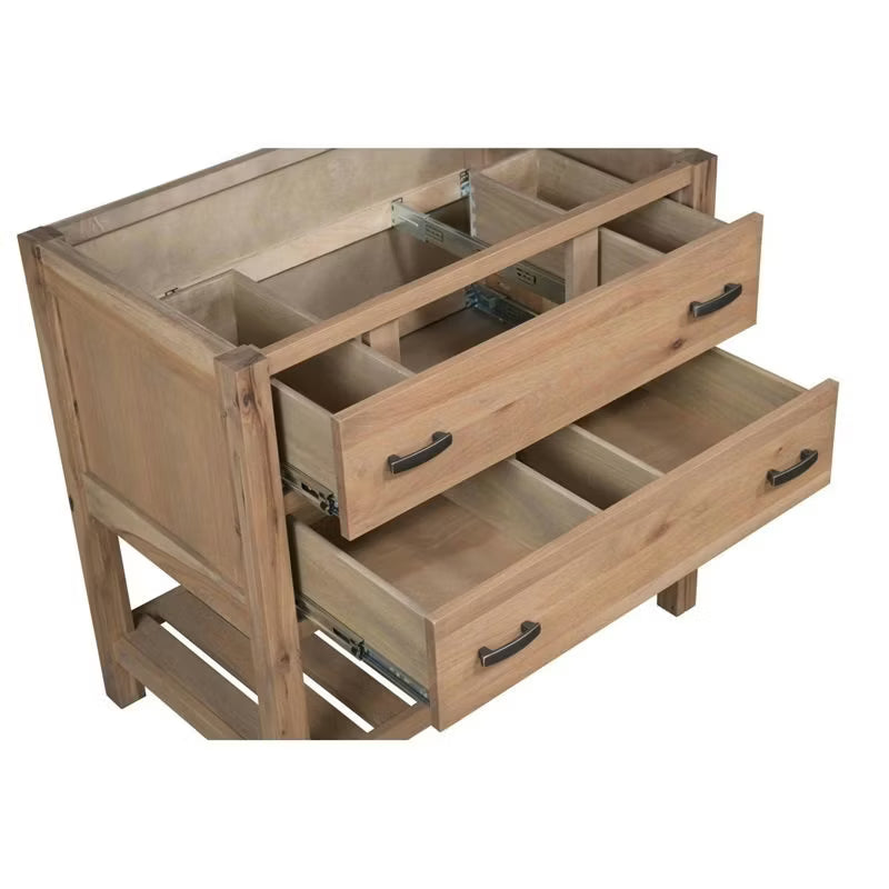 Belmont 24" /30"/ 36"W Amish Made Bathroom Cabinet (Base Only)