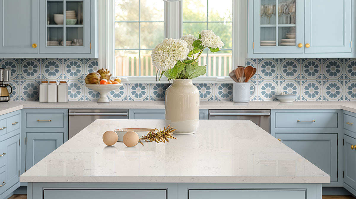 Valencia Rosette Porcelain Tile 8x8" - Tilevanity.com