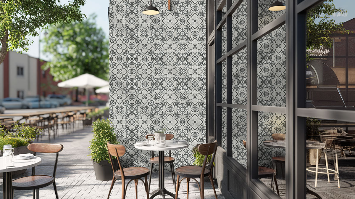 Courtyard Light Porcelain Tile 8x8" - Tilevanity.com