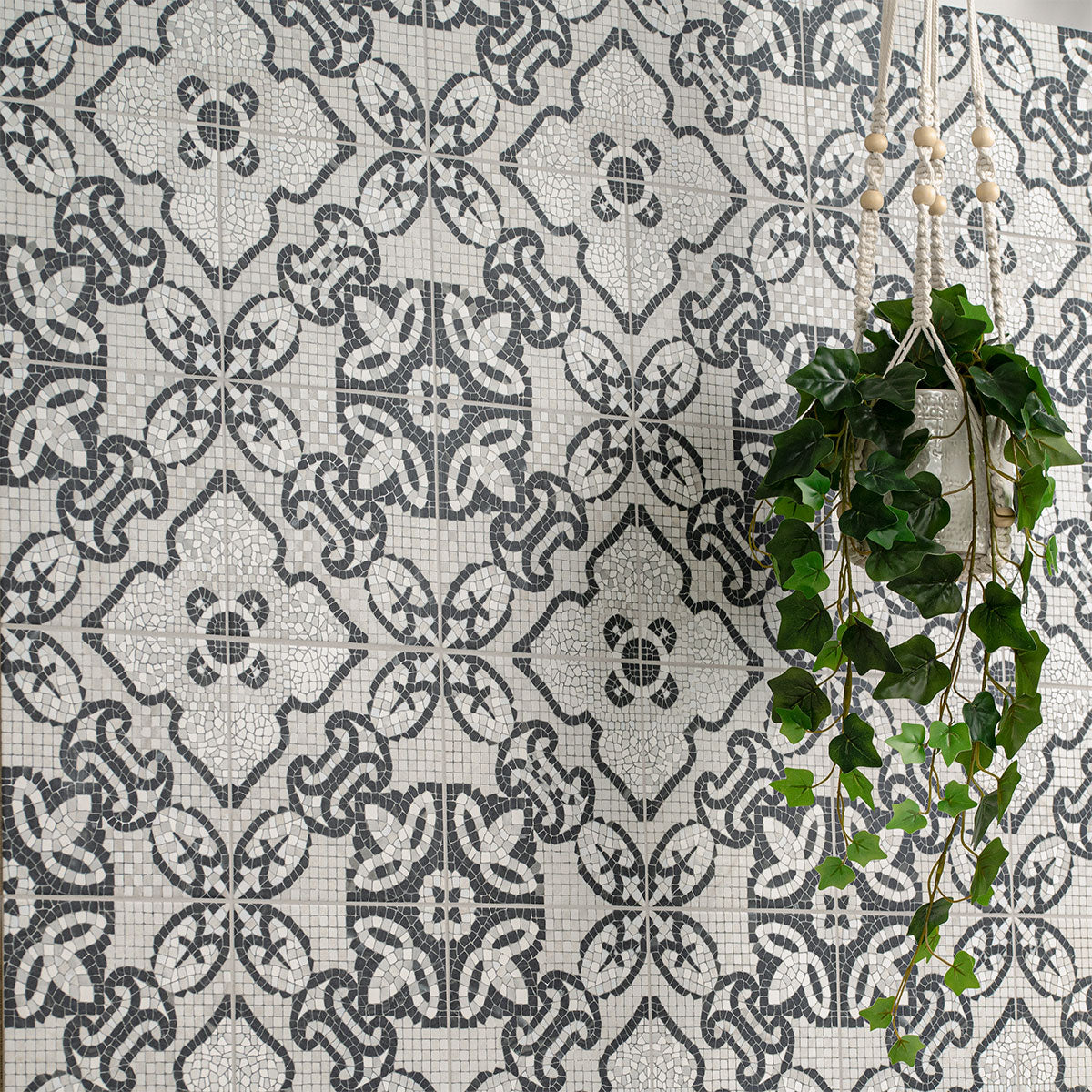 Courtyard Light Porcelain Tile 8x8" - Tilevanity.com