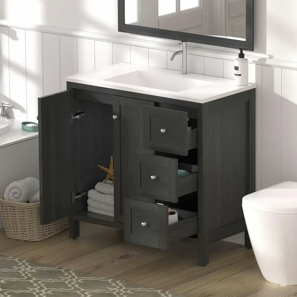 Geraldine 36" Bathroom Vanity with Basin